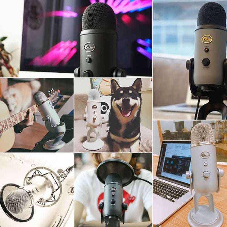 Logitech Blue Yeti USB Condenser Microphone(Black)