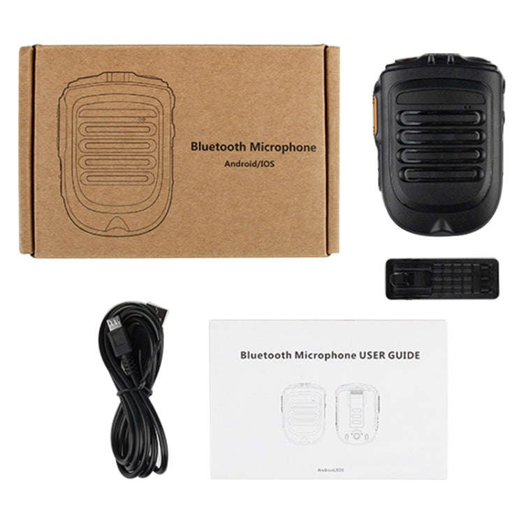 UNIWA BM001 Zello Walkie Talkie Handheld Wireless Bluetooth PTT Hand Microphone for iOS