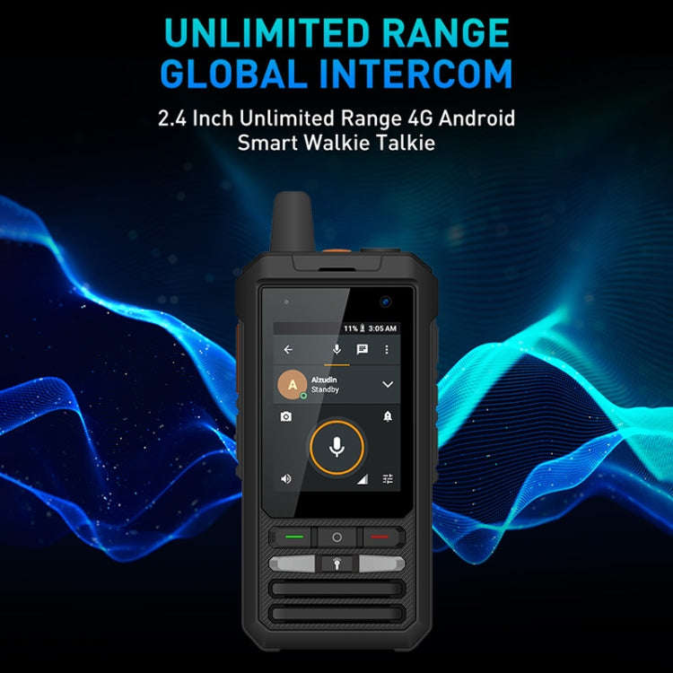 UNIWA F80 Walkie Talkie Rugged Phone, 1GB+8GB, Waterproof Dustproof Shockproof, 5300mAh Battery, ...