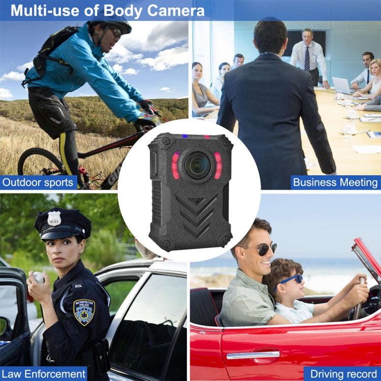 A12 1080P HD 150 Degrees View Angle Field Recorder with Clip, Support Infrared Night Vision & TF ...