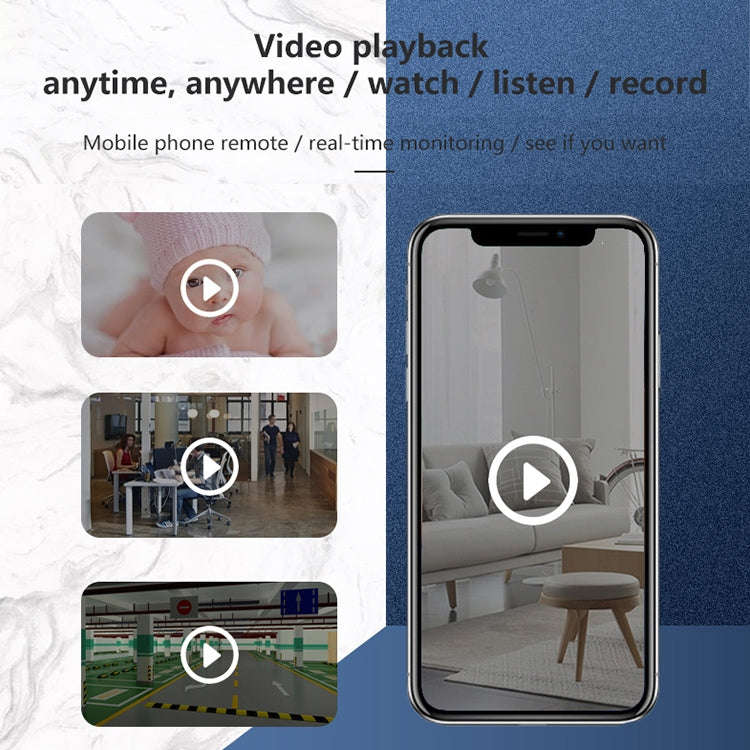 A8 Backclip Outdoor WiFi Motion Detect Sports DV Camera