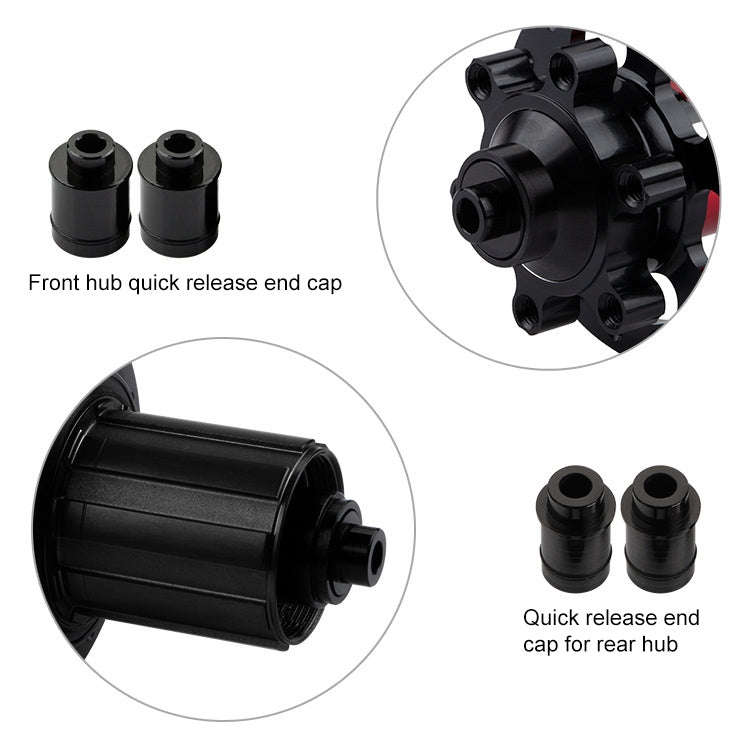 GUB 1421 Carbon Fiber Disc Bike Hub