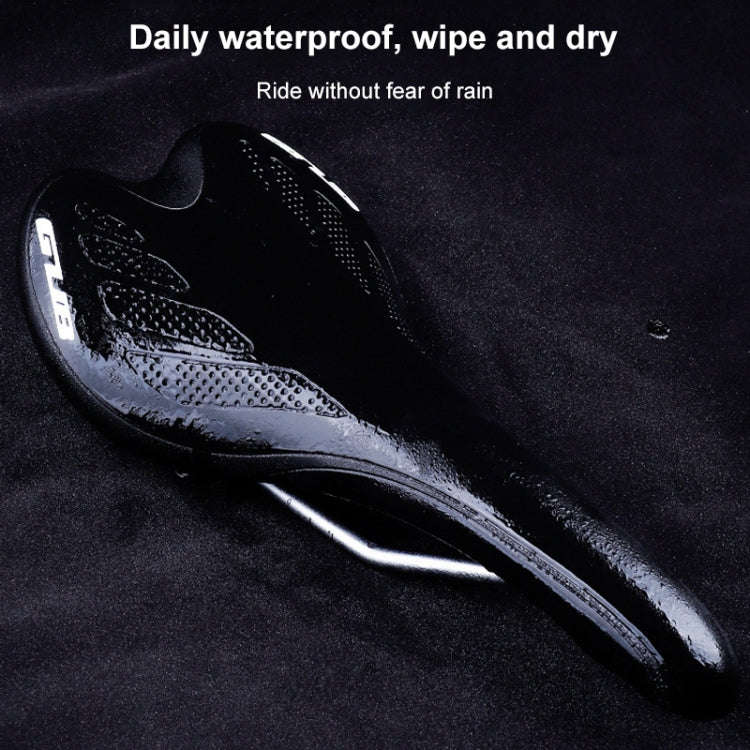 GUB 3083 Microfiber Leather Mountain Road Bike Saddle(Black)