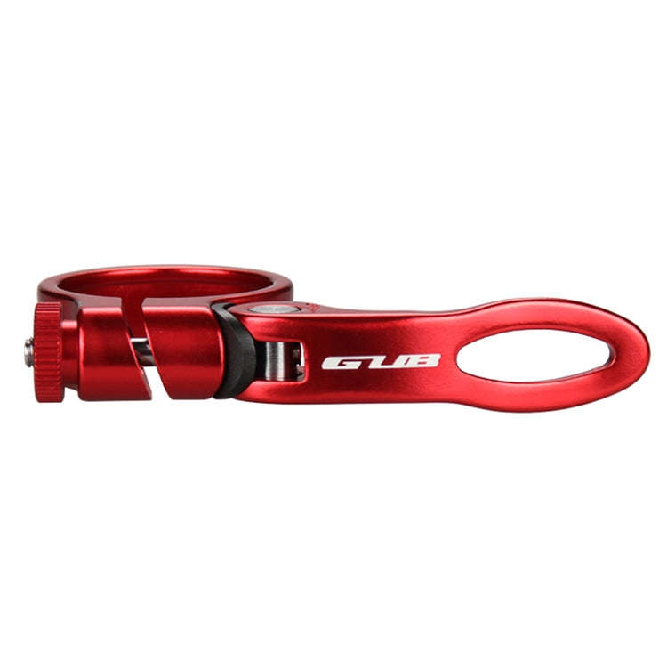 GUB CX-18 31.8mm Aluminum Ultralight Bicycle Seat Post Clamp(Red)