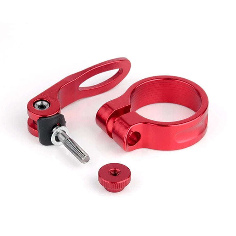 GUB CX-18 31.8mm Aluminum Ultralight Bicycle Seat Post Clamp(Red)