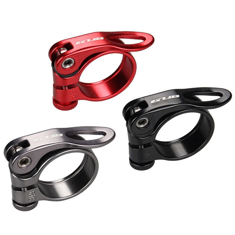 GUB CX-49 34.9mm Aluminum Ultralight Bicycle Seat Post Clamp(Black)