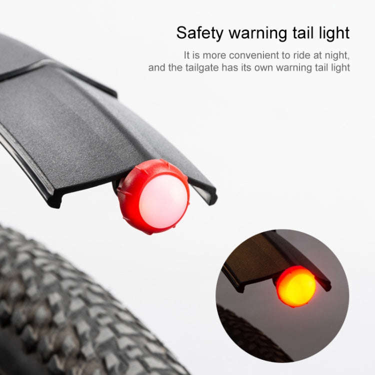 PROMEND NB-28370 1 Pair Bicycle Quick Release Plastic Retractable Mudguard