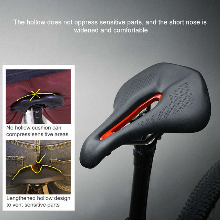 PROMEND SD-576 Nylon Fiber Triathlon Bicycle Saddle (Black)