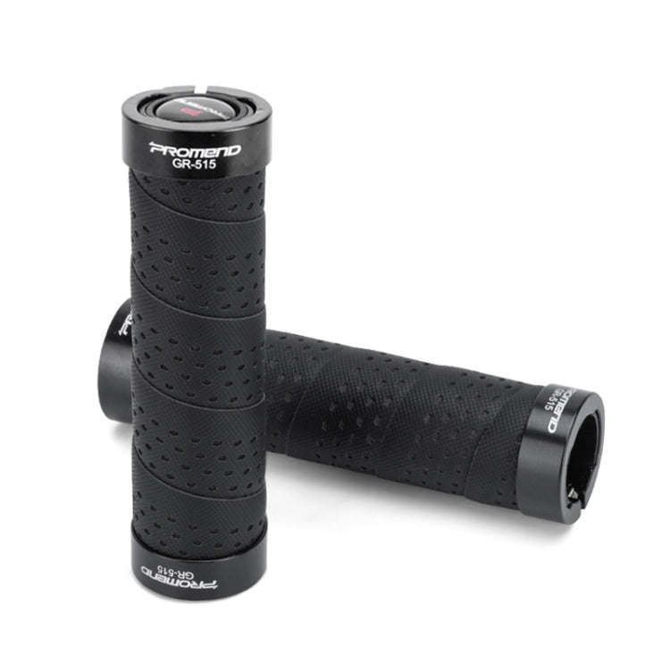 PROMEND GR-515 1 Pair Shock-absorbing Anti-skid Mountain Bike Grips Cover (Black)