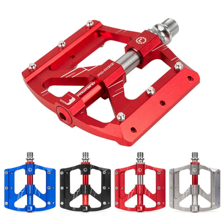 PROMEND PD-M88 1 Pair Mountain Bicycle Aluminum Alloy 3-Bearings Pedals (Blue)