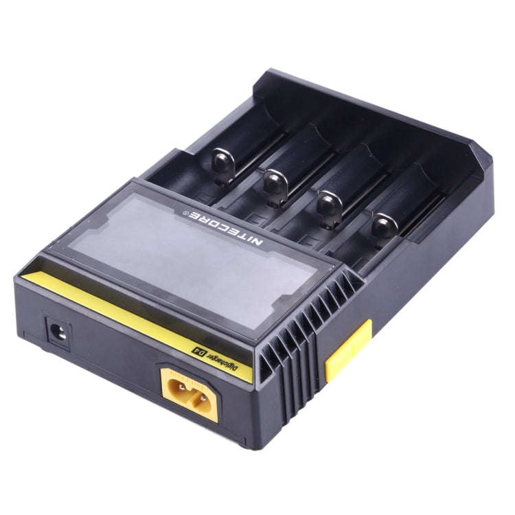 Nitecore D4 Intelligent Digi Smart Charger with LCD Display for 14500, 16340 (RCR123), 18650, 226...