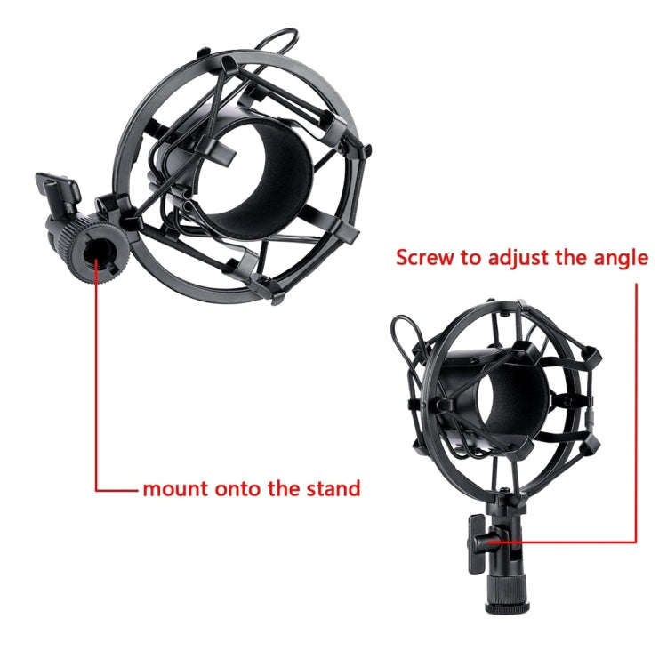 3000 Home KTV Mic Condenser Sound Recording Microphone with Shock Mount & Pop Filter for PC & Lap...