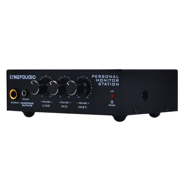 B877 3 Channel Personal Listener Headset Listening Mixer (Black)