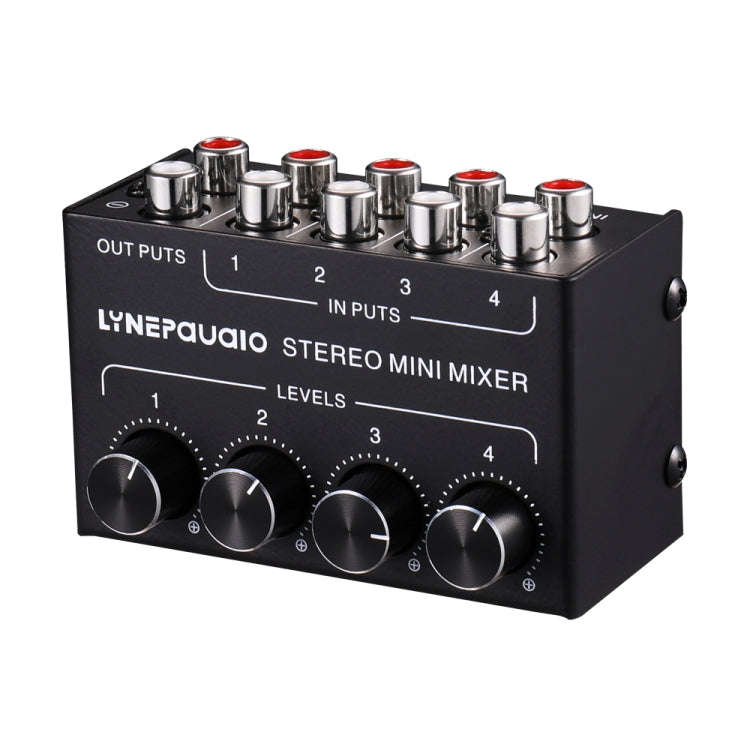 LINEPAUDIO B896 Four-channel Sassive Mixer (Black)
