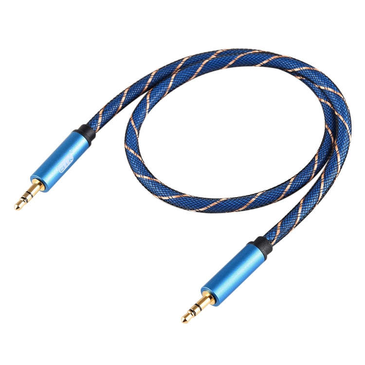 EMK 3.5mm Male to Male Grid Nylon Braided Audio Cable for Speaker / Notebooks / Headphone, Length...