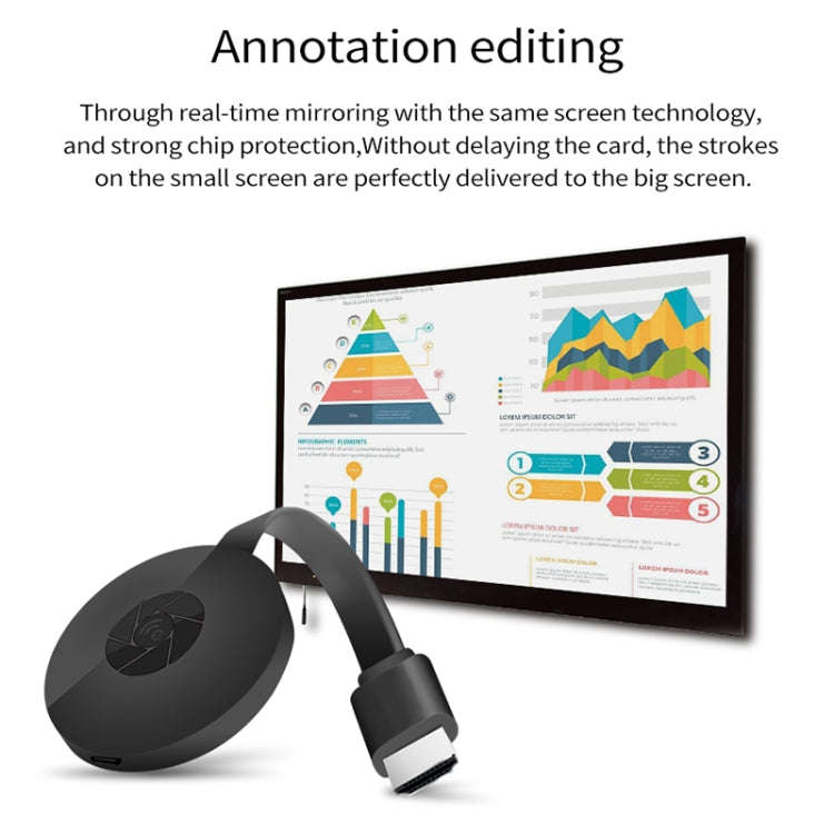 MiraScreen G2 Wireless WiFi Display Dongle Receiver Airplay Miracast DLNA 1080P RK3660 TV Stick f...