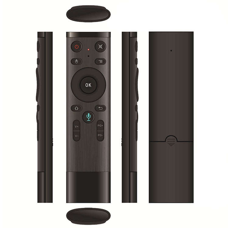 Q5 Gyroscope + Voice Foreign Version USB 2.4G Wireless Voice Flying Mouse Remote Control, Support...