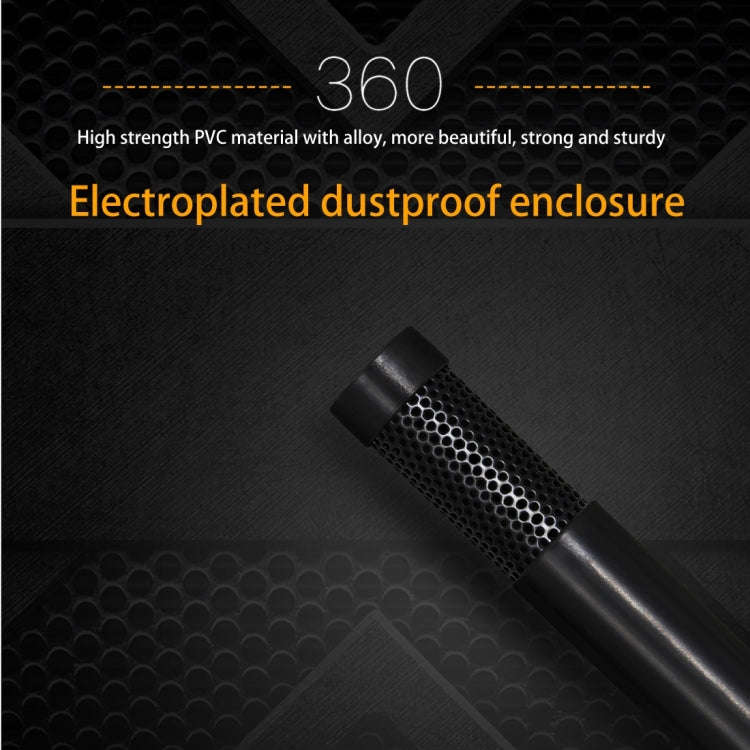 Yanmai SF555 Mini Professional 3.5mm Jack Studio Stereo Condenser Recording Microphone, Cable Len...