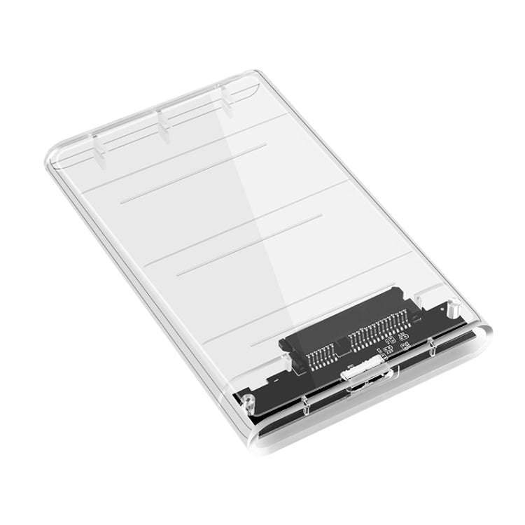 SATA3 to USB Mobile Hard Disk Box Hard Drive Enclosure(Transparent)