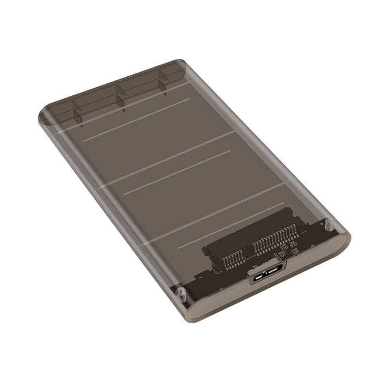 SATA3 to USB Mobile Hard Disk Box Hard Drive Enclosure(Dark Brown)