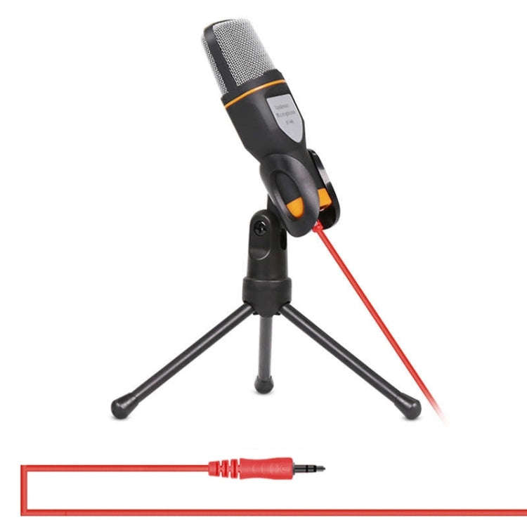 Yanmai SF666 Professional Condenser Sound Recording Microphone with Tripod Holder, Cable Length: ...