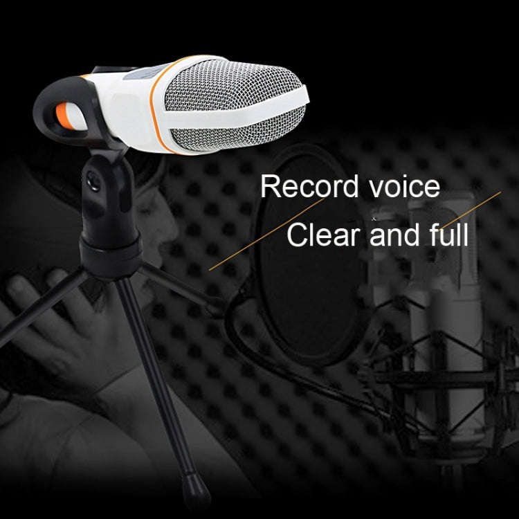 Yanmai SF666 Professional Condenser Sound Recording Microphone with Tripod Holder, Cable Length: ...
