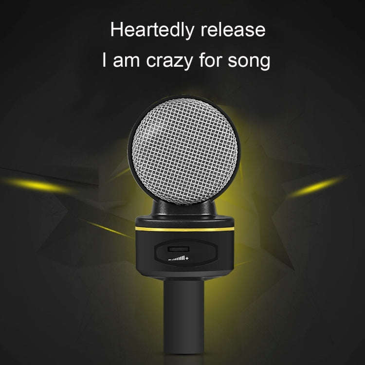 Yanmai SF-930 Professional Condenser Sound Recording Microphone with Tripod Holder, Cable Length:...