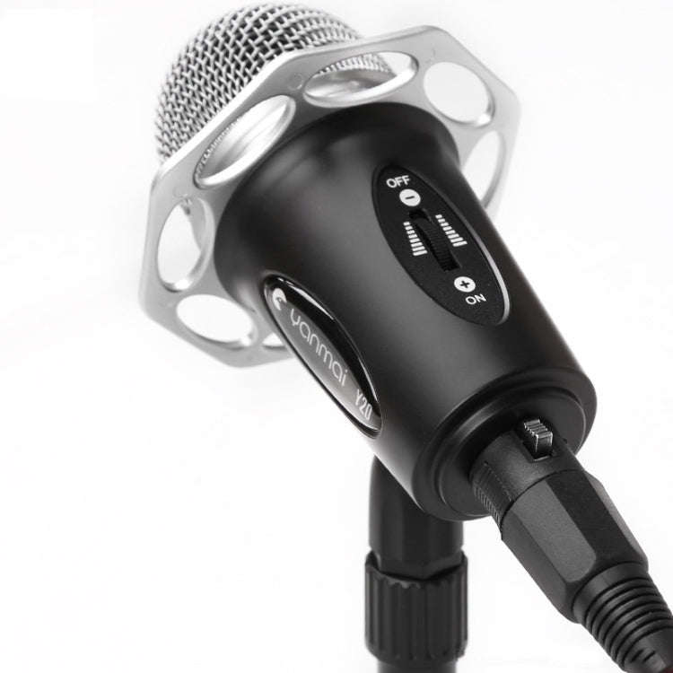 Yanmai Y20 Professional Game Condenser Microphone  with Tripod Holder, Cable Length: 1.8m, Compat...