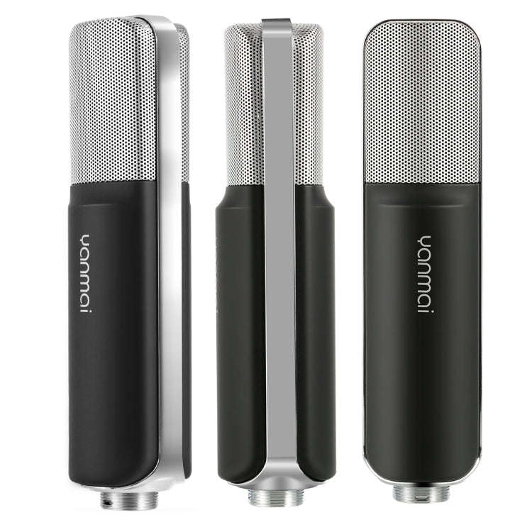 Yanmai Q8 Professional Game Condenser Sound Recording Microphone with Holder, Compatible with PC ...