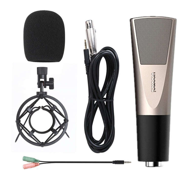 Yanmai Q6 Professional Game Condenser Sound Recording Microphone, Compatible with PC and Mac for ...