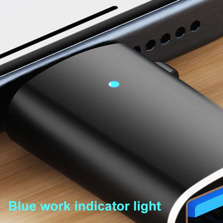 USB-C / Type-C to TF Card Multifunctional Card Reader Universal Adapter (Black)