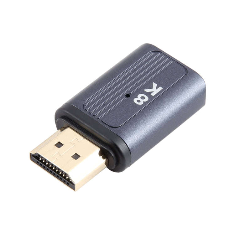 8K 60Hz HDMI Male to HDMI Female Magnetic Adapter (Blue)