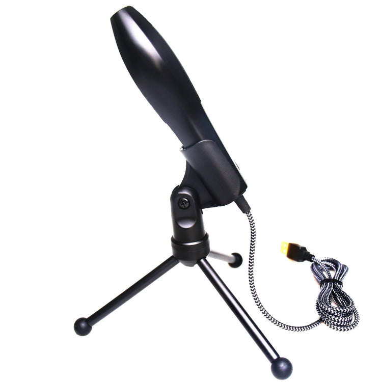 Yanmai Q5 USB 2.0 Game Studio Condenser Sound Recording Microphone with Holder, Compatible with P...