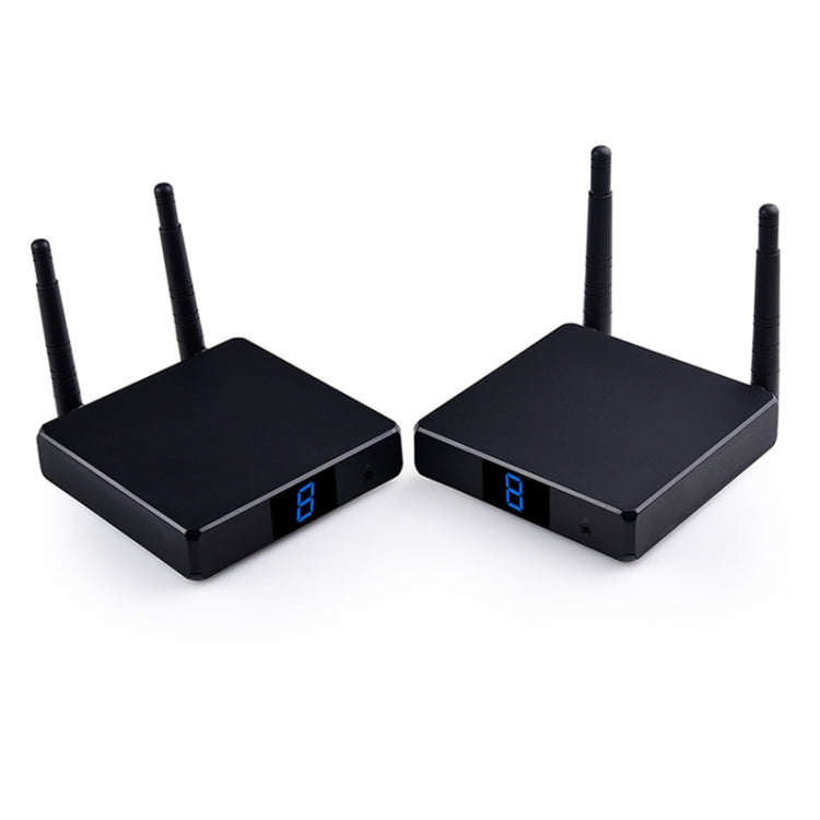 Measy FHD686-2 Full HD 1080P 3D 2.4GHz / 5.8GHz Wireless HD Multimedia Interface Extender 1 Trans...