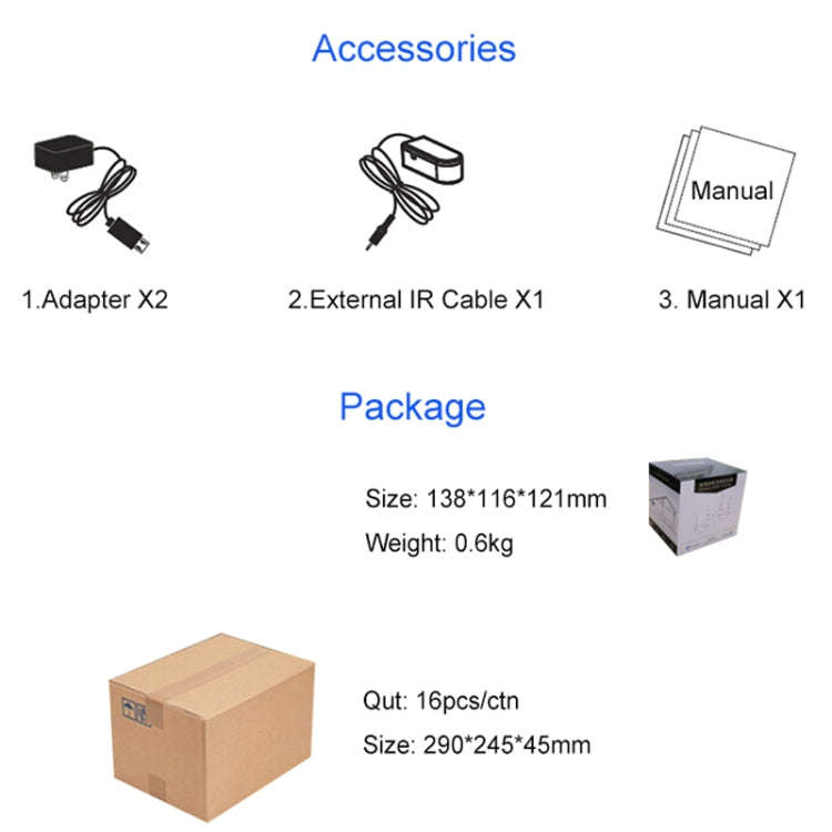 Measy FHD686-2 Full HD 1080P 3D 2.4GHz / 5.8GHz Wireless HD Multimedia Interface Extender 1 Trans...