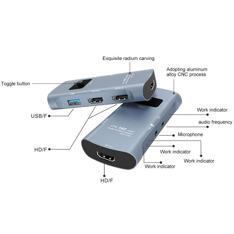Z55 HD Audio Video Capture Switcher with Loop