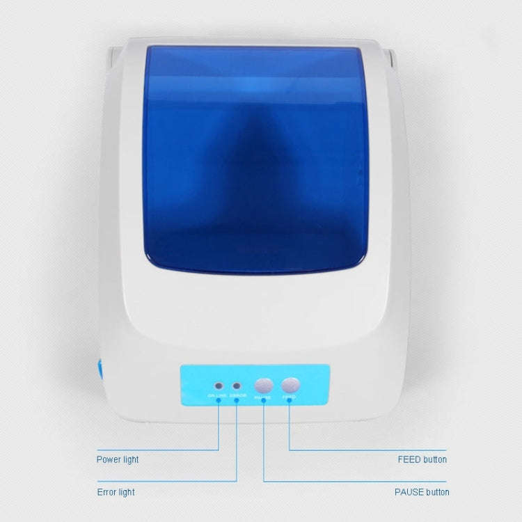 GPRINTER GP1324D Bluetooth USB Port Thermal Automatic Calibration Barcode Printer, Max Supported ...
