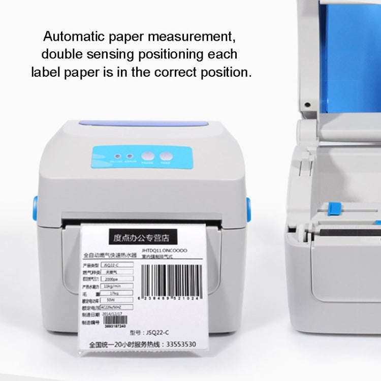 GPRINTER GP1324D Bluetooth USB Port Thermal Automatic Calibration Barcode Printer, Max Supported ...