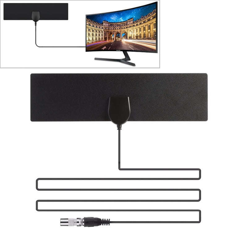 25 Miles Range 28dBi High Gain Amplified Digital HDTV Indoor Outdoor TV Antenna with 3.7m Coaxial...