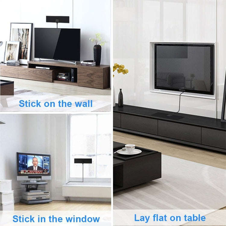 25 Miles Range 28dBi High Gain Amplified Digital HDTV Indoor Outdoor TV Antenna with 3.7m Coaxial...