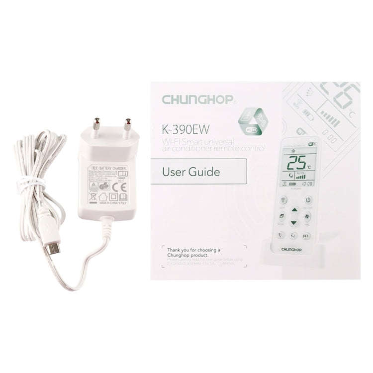 CHUNGHOP K-390EW WiFi Smart Universal Air Conditioner A/C Remote Control with Backlight & LED Lig...