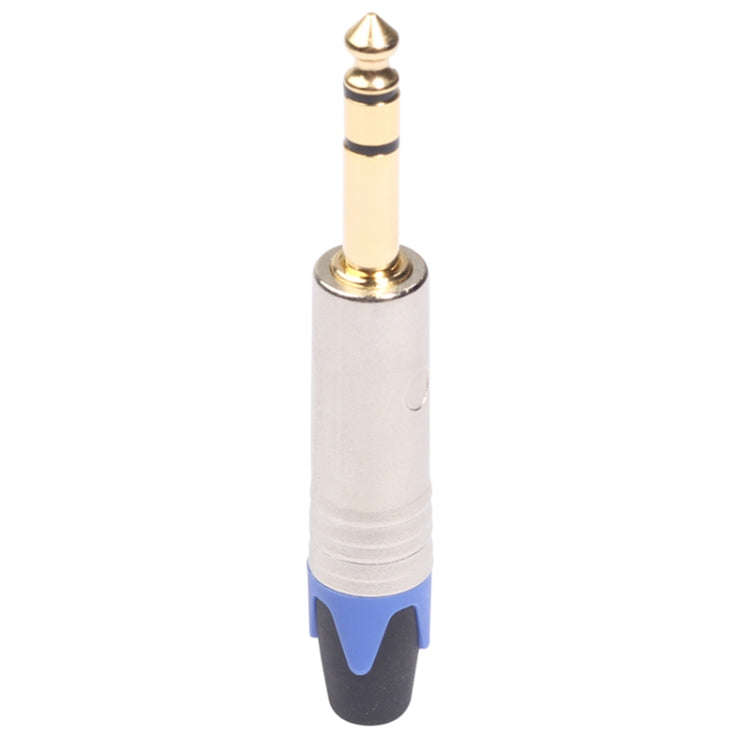 10 PCS TC203N 6.35mm Gold-plated Audio Stereo Connector Welding Plug