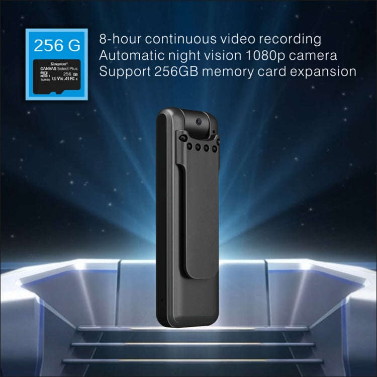 M13 1.0 Million Pixels 180 Degrees Rotating Lens Video Recorder Pen (Black)