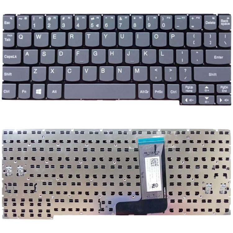 For Lenovo Ideapad D330 D335 D330-10IGM US Version Keyboard (Grey)