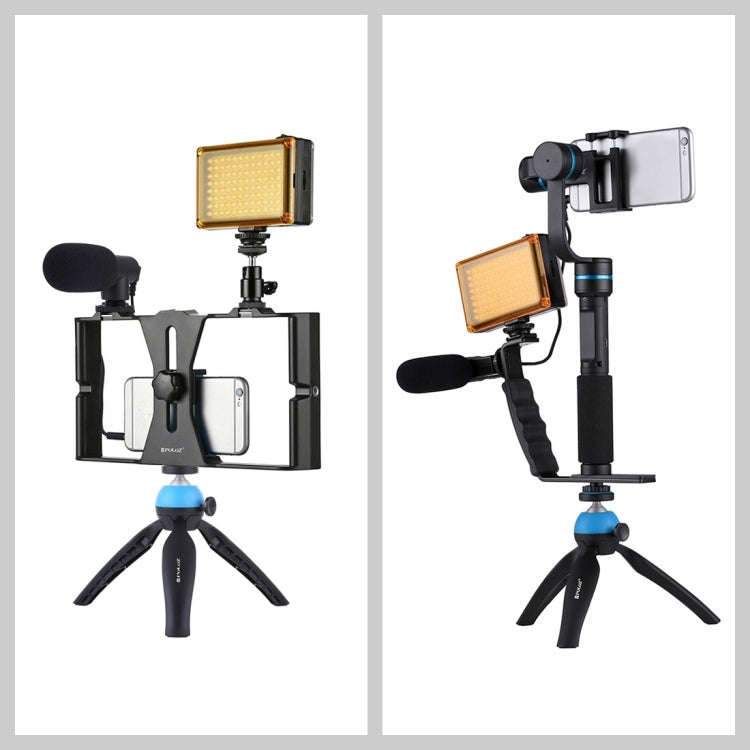PULUZ 3.5mm Audio Stereo Recording Vlogging Professional Interview Microphone for DSLR & DV Camco...