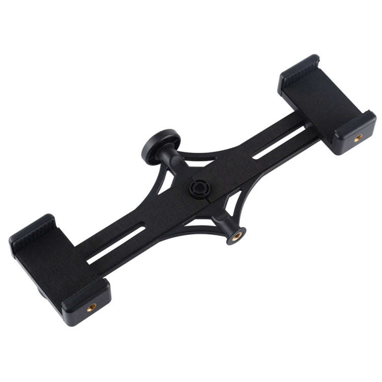 PULUZ Live Broadcast Dual Phone Brackets Horizontal Holder for iPhone, Galaxy, Huawei, Xiaomi, So...
