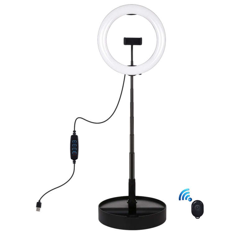 PULUZ 10.2 inch 26cm USB 3 Modes Dimmable Dual Color Temperature LED Curved  Ring Vlogging Selfie...