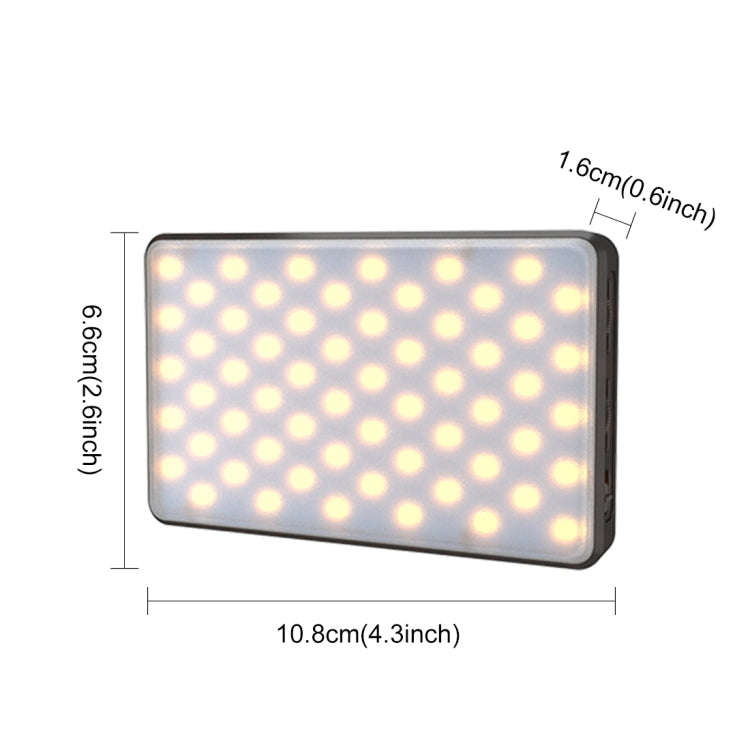 PULUZ 2500K / 9000K 120 LEDs Live Broadcast Video LED Light Photography Beauty Selfie Fill Light ...