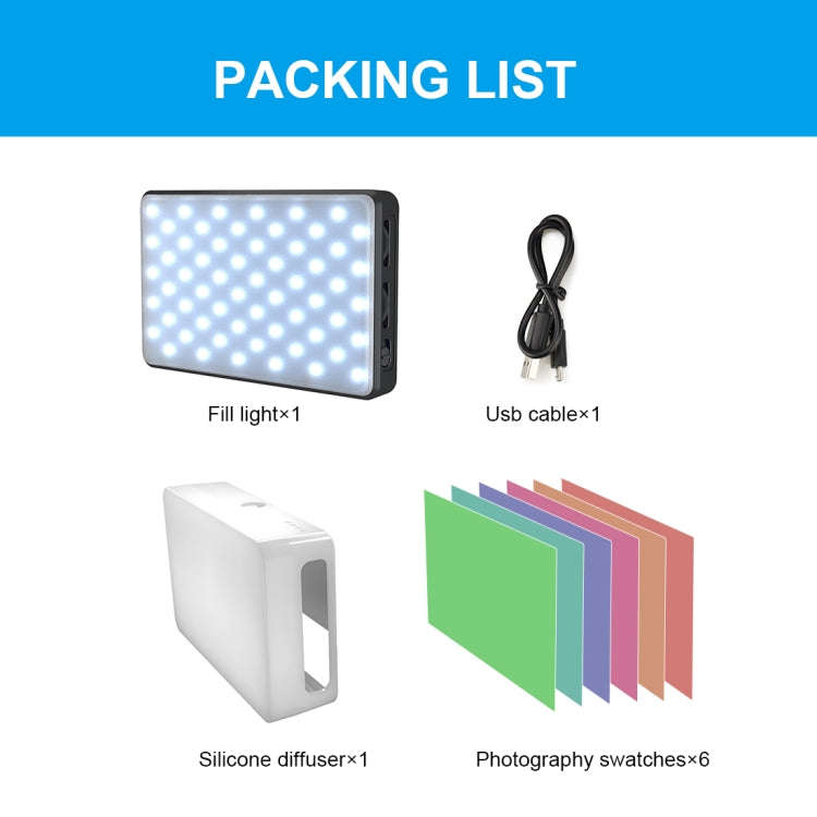 PULUZ 2500K / 9000K 120 LEDs Live Broadcast Video LED Light Photography Beauty Selfie Fill Light ...