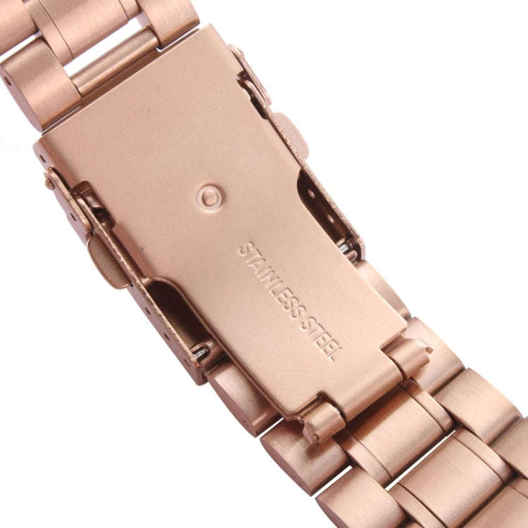 For Apple Watch 42mm Black Steel Watch Band, Only Used in Conjunction with Connectors (S-AW-0062)...